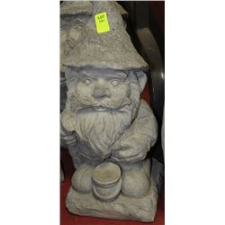 CONCRETE GNOME STATUE