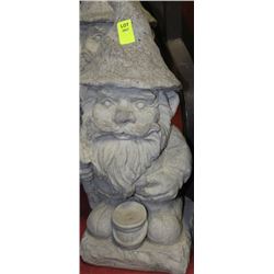 CONCRETE GNOME STATUE