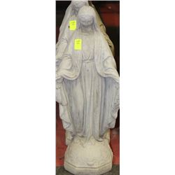 CONCRETE MARY STATUE