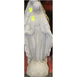 CONCRETE MARY STATUE