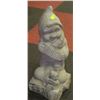 Image 1 : CONCRETE GNOME WITH ACCORDION STATUE