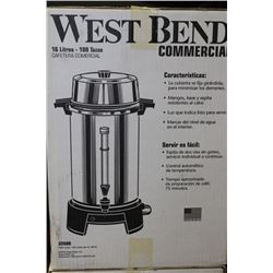 COMMERCIAL 100 CUP COFFEE URN - IN BOX