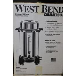 COMMERCIAL 100 CUP COFFEE URN - IN BOX