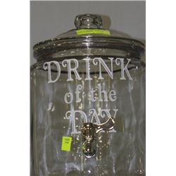 "DRINK OF THE DAY" DRINK DISPENSER