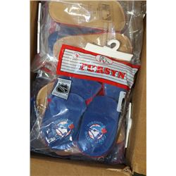 BOX OF BLUE JAYS' CHILDRENS SLIPPERS