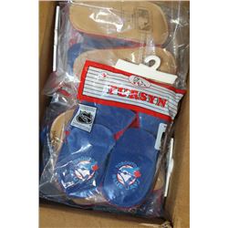 BOX OF BLUE JAYS' CHILDRENS SLIPPERS