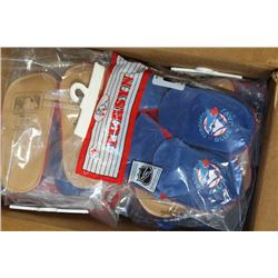 BOX OF BLUE JAYS' CHILDRENS SLIPPERS