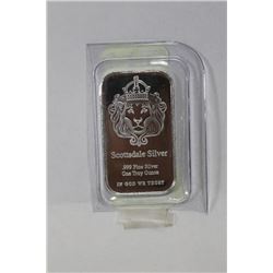 SCOTTSDALE .999 FINE SILVER 1oz BAR