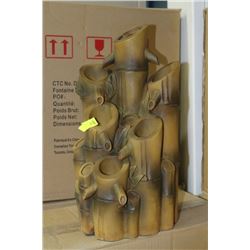 BAMBOO STATUE W/ SPOUT