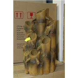 BAMBOO STATUE W/ SPOUT