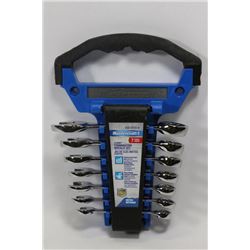 MASTERCRAFT 7PC. STUBBY COMBINATION WRENCH SET