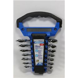 MASTERCRAFT 7PC. STUBBY COMBINATION WRENCH SET