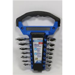 MASTERCRAFT 7PC. STUBBY COMBINATION WRENCH SET