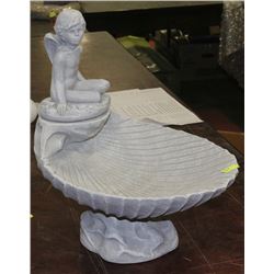 CONCRETE BIRD BATH