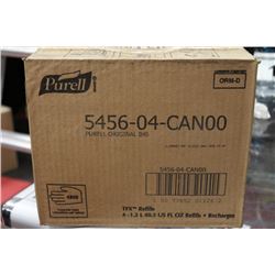 CASE OF 4 PURELL HAND SANITIZERS