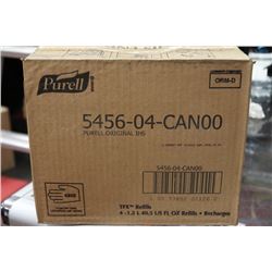 CASE OF 4 PURELL HAND SANITIZERS