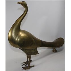 BRASS PEACOCK ORNAMENT