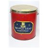 Image 1 : VINTAGE MAPLE LEAF MINCE MEAT TIN