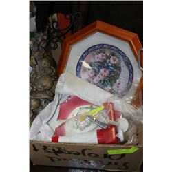 COLLECTION OF WALL MOUNTING PLATES & STANDS