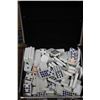 Image 1 : METAL CASE WITH DOMINOES SET