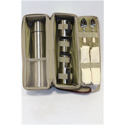 TIM HORTON SOUP THERMOS AND PICNIC SET