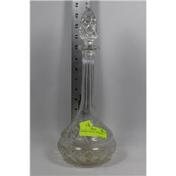 PINWHEEL CRYSTAL DECANTER