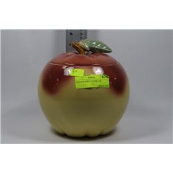 VINTAGE APPLE COOKIE JAR