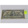 Image 1 : 1937 CANADIAN 20 DOLLAR BILL