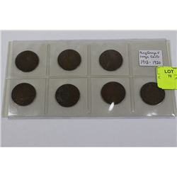 CANADA LARGE CENTS 1912-1920 X7