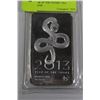 Image 1 : 2013 YEAR OF THE SNAKE 10oz SILVER BAR