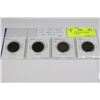 Image 1 : 1876-81-82-84 QUEEN VICTORIA LARGE CENTS X4