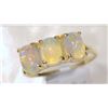 Image 2 : 10K GOLD OPAL RING APPRAISED $1487