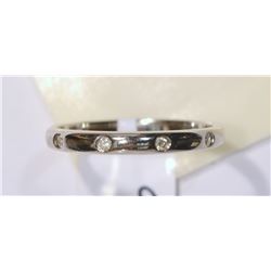10K WHITE GOLD DIAMOND RING RETAIL $900