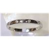 Image 2 : 10K WHITE GOLD DIAMOND RING RETAIL $900