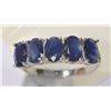 Image 2 : 10K WHITE GOLD SAPPHIRE (2.50ct) RING APPRAISED