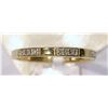 Image 1 : 10K GOLD DIAMOND (0.07ct) RING RETAIL $900