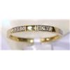 Image 2 : 10K GOLD DIAMOND (0.07ct) RING RETAIL $900