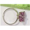 Image 2 : STERLING SILVER RUBY (2.0CT) RING