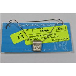 HANDMADE WINTERCHILD STERLING SILVER NECKLACE