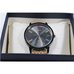 FELFAN MENS WATCH - LIGHT BROWN STRAP