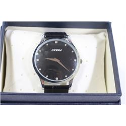SINOBI WATCH - BLACK STRAP