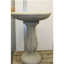 CONCRETE BIRD BATH