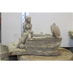 CONCRETE MERMAID PLANTER