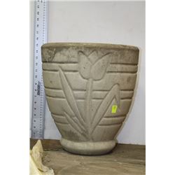 CONCRETE TULIP PLANTER