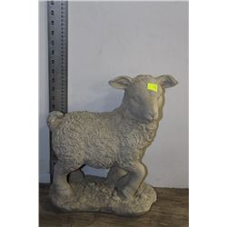 CONCRETE LAMB STATUE