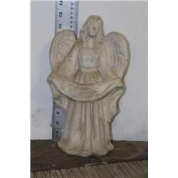 CONCRETE "PEACE" ANGEL STATUETTE