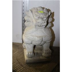 CONCRETE ASIAN LION STATUE ON CHOICE