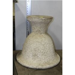 CONCRETE TEXTURED PLANTER