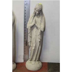 CONCRETE MARY STATUE