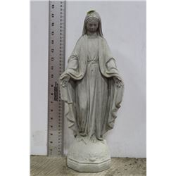 CONCRETE MARY STATUE